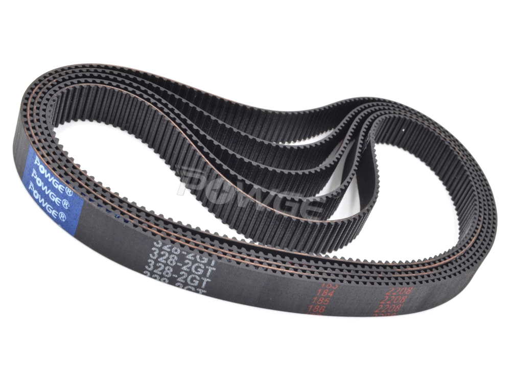 【Pre-order】 Powge Lp=320 322 324 326 328 330 332 334 336 338 2gt Timing Belt W=6/9mm 2mgt G2m Rubber Closed-Loop Synchronous Belt 338-2gt 1p