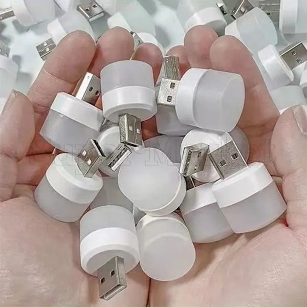 Đèn Ngủ 3W Trắng Có Công Tắc và 1 đèn Usb 1W Mini (Trắng/ Vàng) giao ngẫu nhiên. LMS