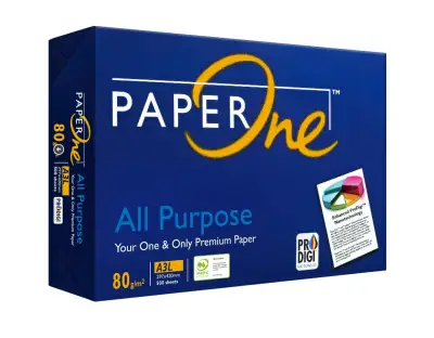 A3 80Gsm Paperone Copy Paper (500 sheets per ream) *Sent via Courier only*