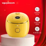 Nồi cơm điện tử mini Tefal 0.7 lít RK5352Y0 Vàng