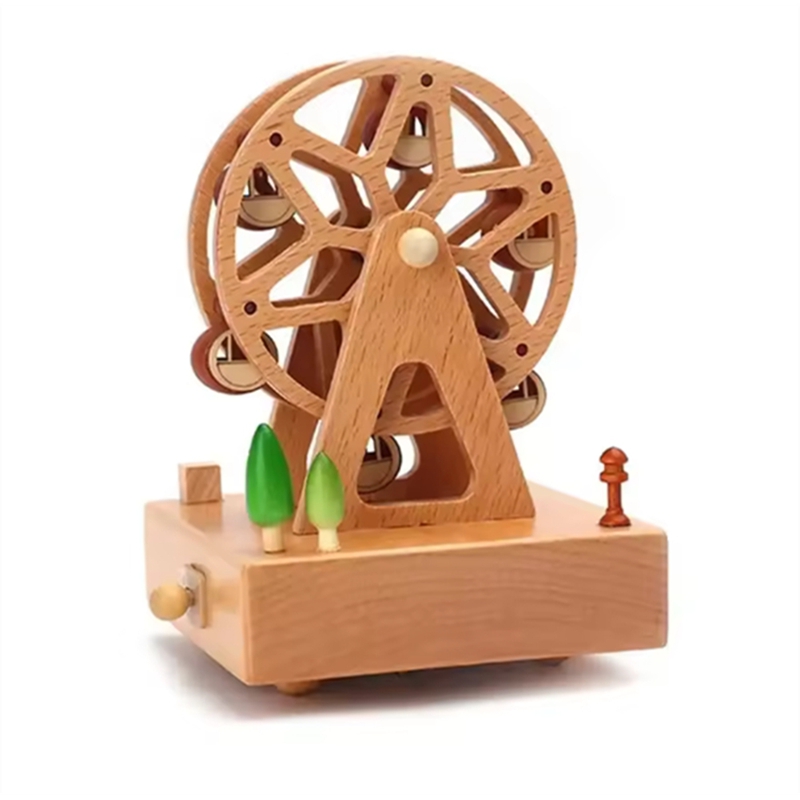 【Latest model】 Wooden Dancer Music Box Musical Box Rotary Musical Box Home Decoration Birthday Gifts Valentine Gift ราคา 884 บาท*ส่งฟรี