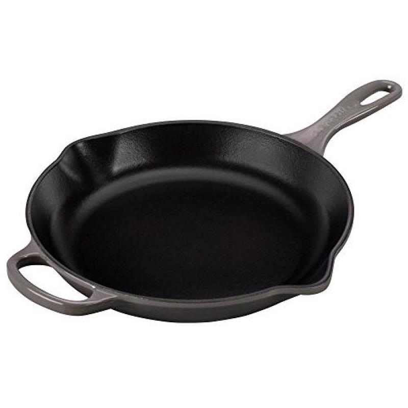 Le Creuset Signature Iron Handle Skillet, 10-1/4-Inch, Oyster Singapore