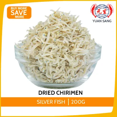 Dried Chirimen Silver Fish Seafood 200g Anchovy Groceries Food Wholesale