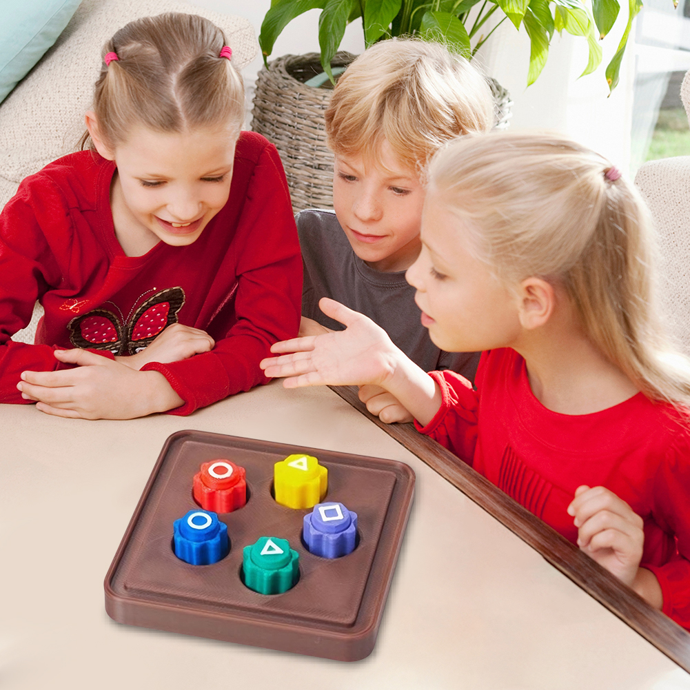 Jeu De Gonggi Coréen – Set De 5 Pierres En Plastique – Jouet Traditionnel D’Adresse Et De Coordination Pour Tous Âges