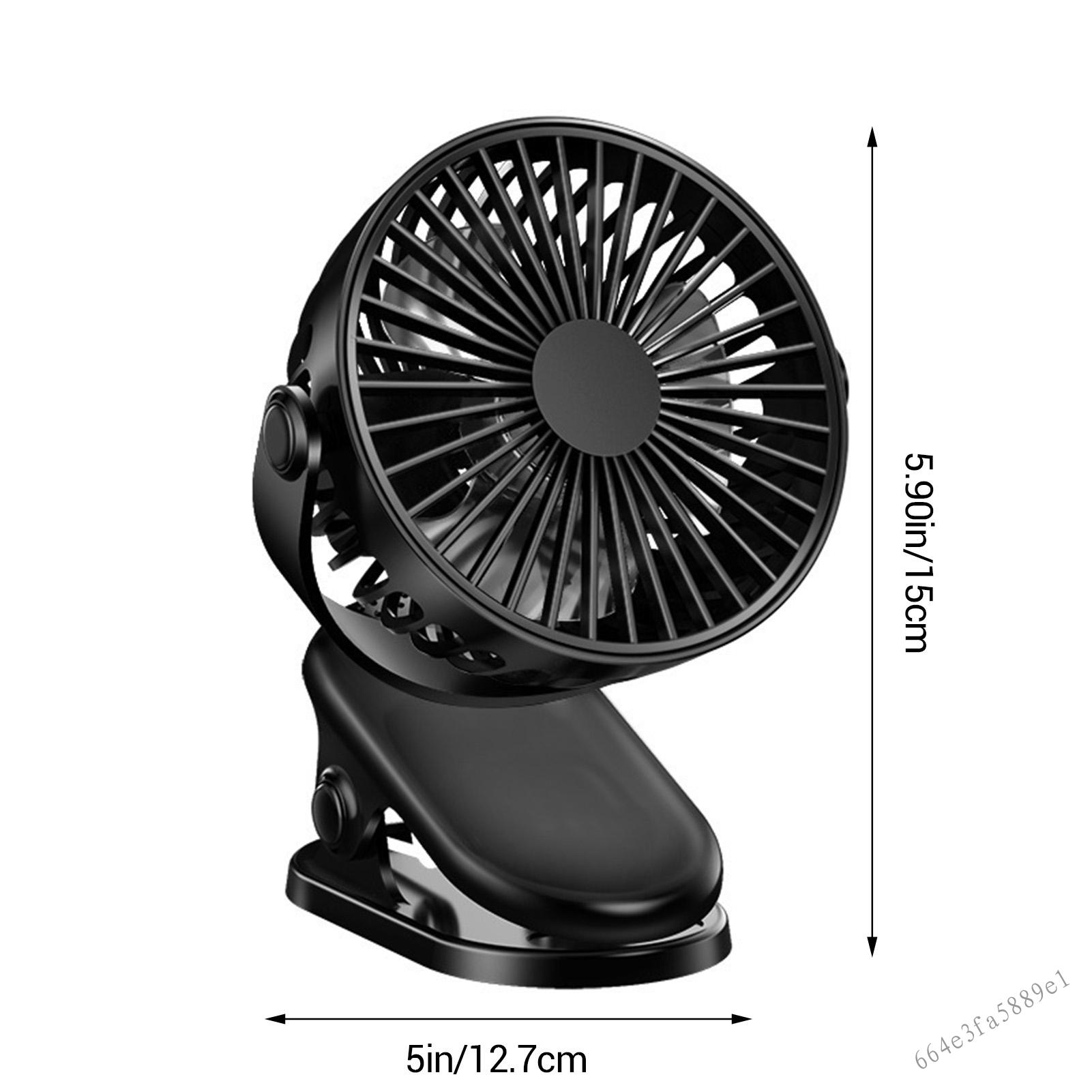 Quạt để bàn làm mát cơ động với Clip có thể sạc lại Quạt hơi nước gió mạnh phù hợp cho HJJN-MY phòng ngủ văn phòng nhà cửa