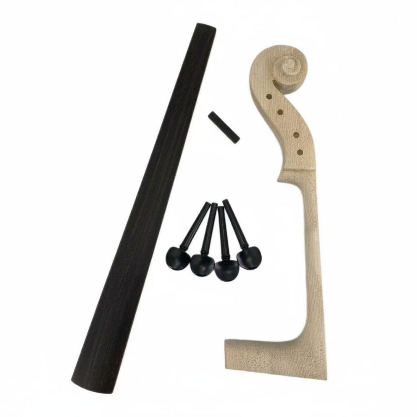 Miracle Shining Maple Cello Neck Assembly Ebony Fingerboard Tuning Pegs Steel Strings for Luthier Cello Repair 4 4 ราคา 19,483 บาท*ส่งฟรี