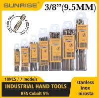 Sunrise Drill Bit HSS Cobalt for Metal/Stainless Steel (PER TUBE/10pcs.)