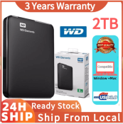 WD Elements Portable Hard Drive with 2 Years Warranty