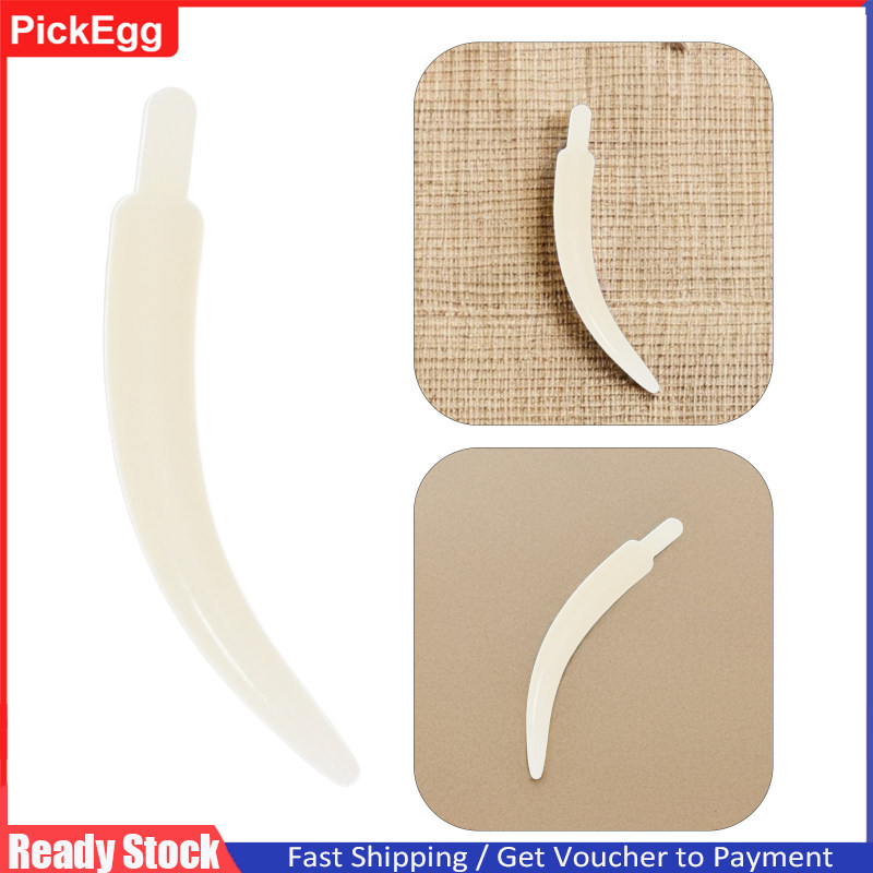 Pickegg 100pcs Tibetan Style Charms Pendants Elephant Tooth Charms Pendants for Bracelet Necklace Earrings Jewelry Making White 4cm (With Head)
