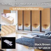 Upscale Self-Adhesive Pleated Blinds for Home Windows