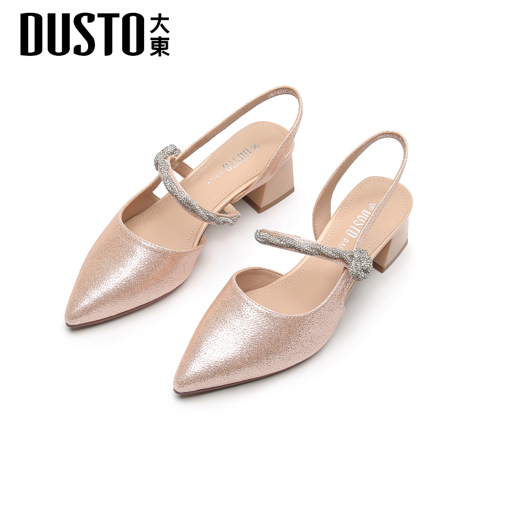 DUSTO รองเท้าแมรี่เจนส้นสูงส้นแหลม งานเปิดส้นงานสีเมเทอร์ลิค ฤดูกาล2024 รุ่นพิเศษดีเทลลายทันสมัย เก๋สุด ราคา 579 บาท*ส่งฟรี