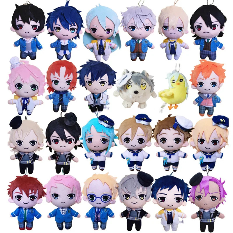 24 Phong Cách 10-15Cm Ensemble Sao Búp Bê Sakuma Ritsu Sena Izumi Mika Kagehira Nhồi Bông Búp Bê Kawaii Sakuma Đồ Chơi Sang Trọng Quà Tặng Cho Bé