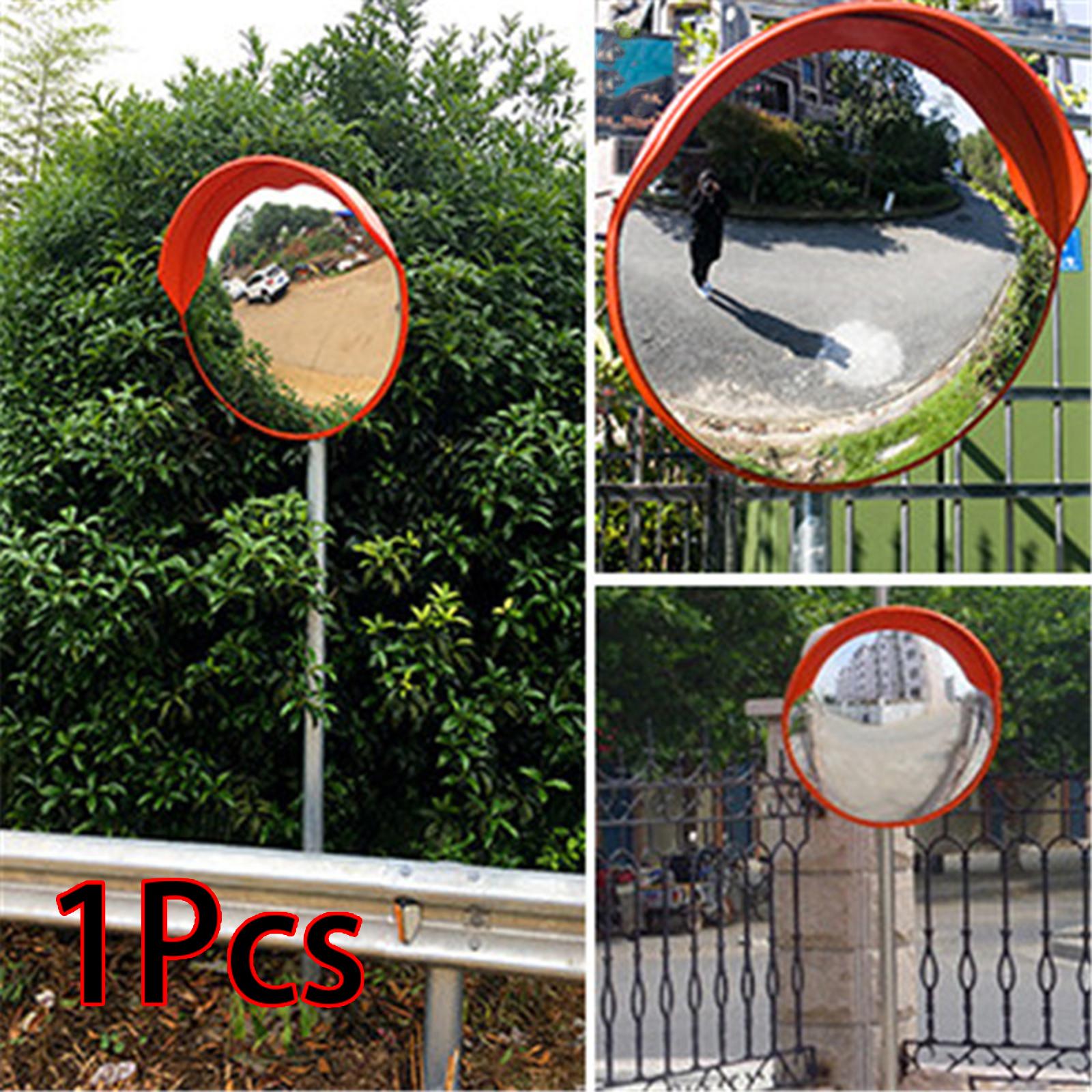 Baoblaze Convex Mirror Traffic with Wall Fixing Bracket Road Safety Convex