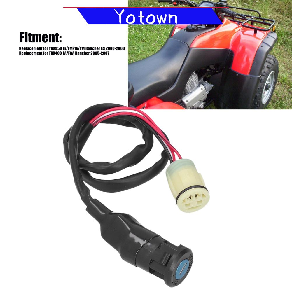 Yotown Công tắc đánh lửa khởi động chắc chắn 35100‑HN5‑670 Công tắc đánh lửa cho ATV