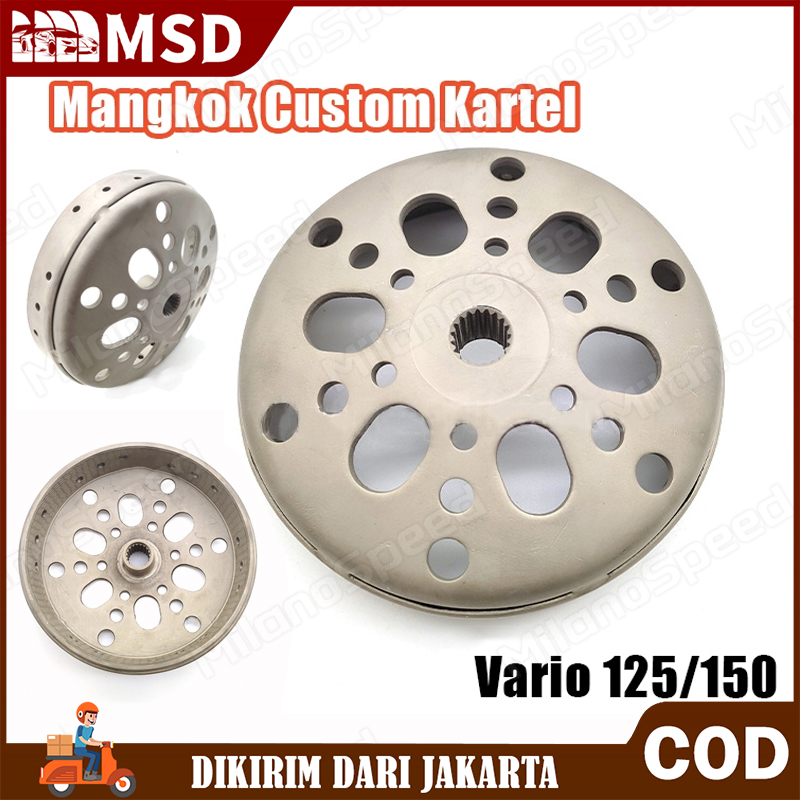 Vario Genio cartel double bowl beat fi ESP scopy Mio PCX Nmax Aerox Lexi Vario 125 150 pnp PCX 150 160 Harga  78,570 Ringgit*Penghantaran Percuma