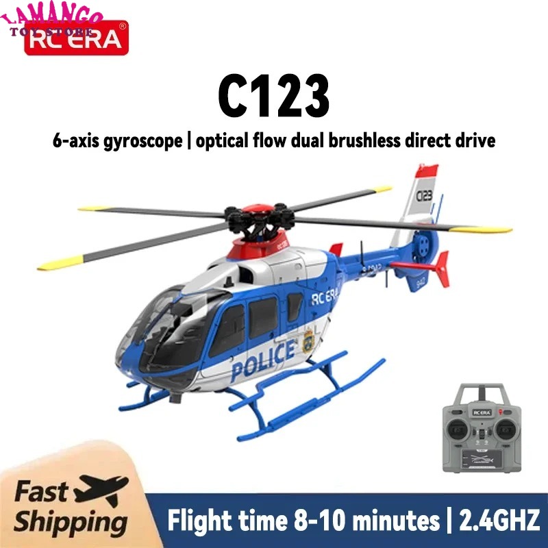 Lamango C123 Remote Control Helicopter 6CH Double Brushless Direct Drive Single Paddle RC Helicopter Toys Gifts For Boys Girls ราคา 10,480 บาท*ส่งฟรี