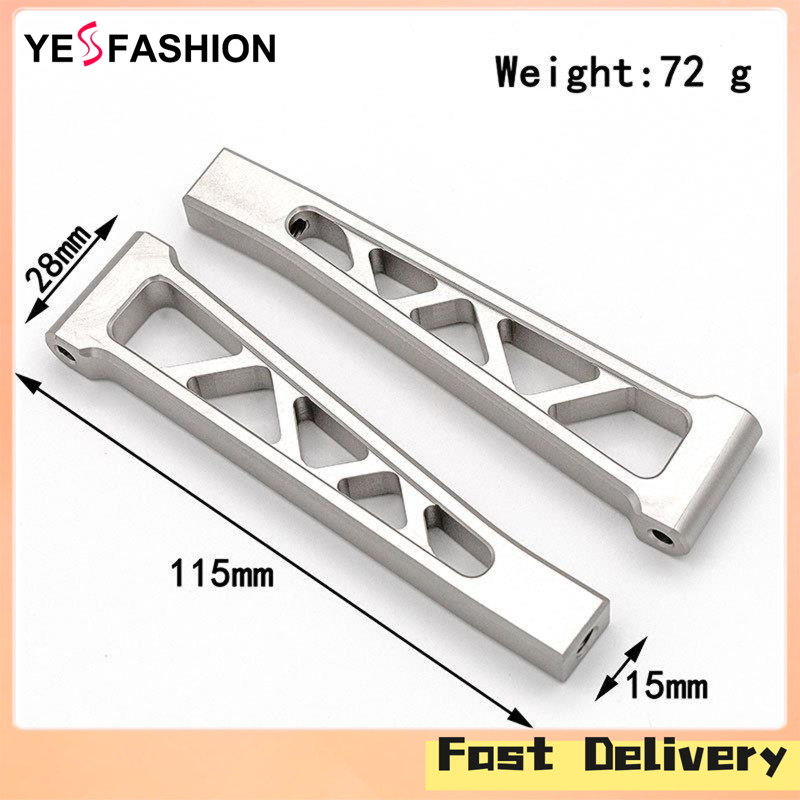 Yesfashion Store IN stock Rc Front Upper Suspension Arms Aluminum Alloy Upgrades Parts Compatible For Team Corally XP 6S XTR 1/8 RC Car ราคา 448 บาท*ส่งฟรี