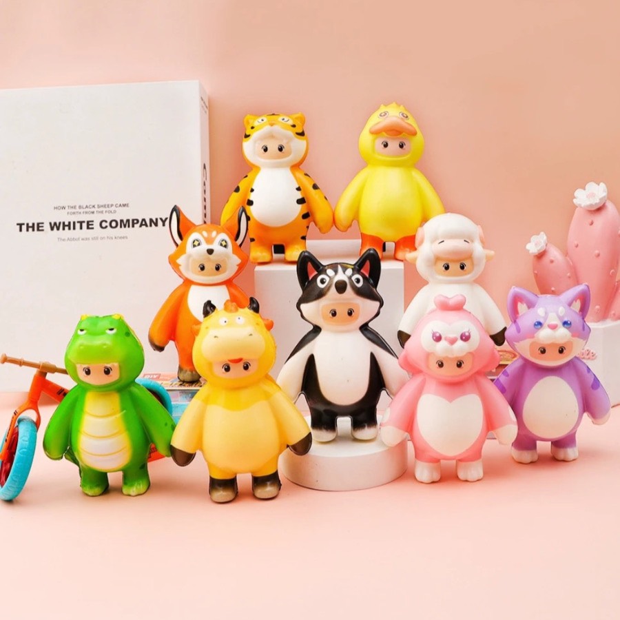 Đồ chơi xốp dẻo Squishy nắn bóp đàn hồi hình động vật hoạt hình dễ thương