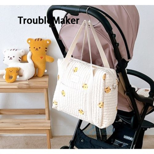 TroubleMaker Korean style large shoulder bag suitable for mothers with diapers ราคา 324 บาท*ส่งฟรี