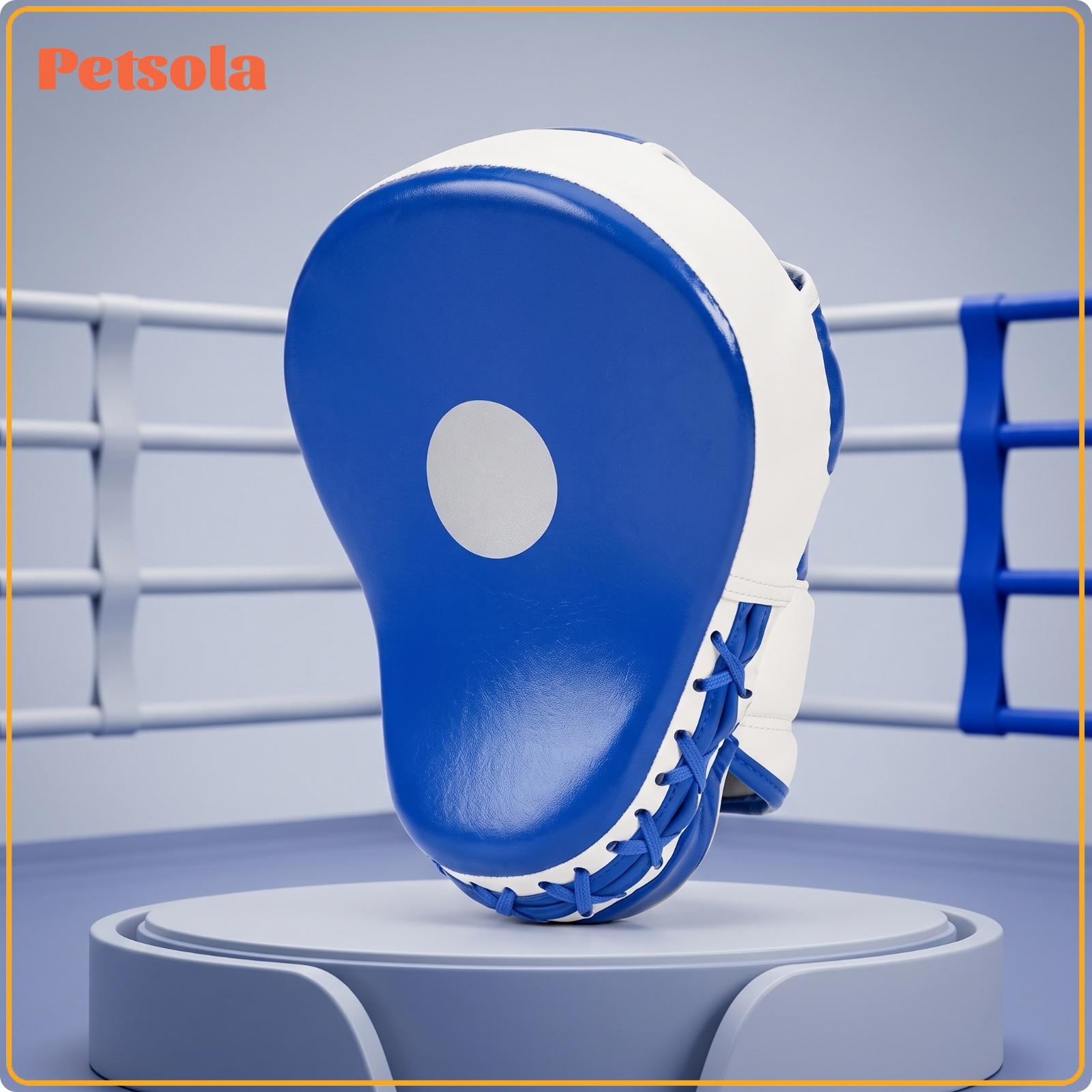 petsola Synthetic Leather Boxing Hand Target Lace-up Muay Thai Pad Secure Fit Kickboxing Focus Pad Long-Lasting for Combat Sports Artists, Gym ราคา 11,625 บาท*ส่งฟรี