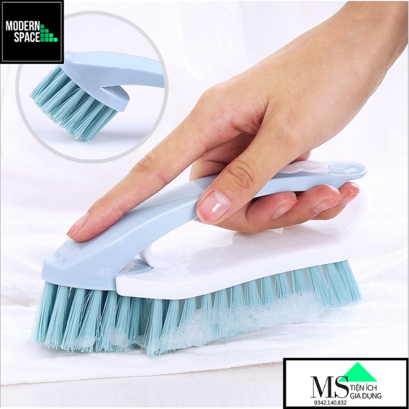 Bàn Chải 2 mảnh Giặt Quần Áo, Chà Chân Tiện Lợi Đa Năng GD-245