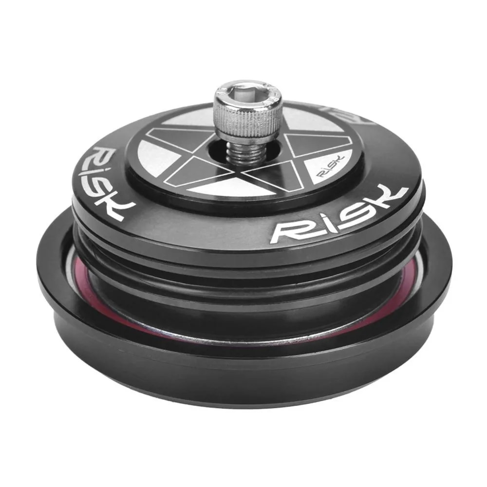 【Free-delivery】 44-55/56mm Bike Straight Frame Headset Aluminum Alloy External Bearing Headset For Taper Fork Headset