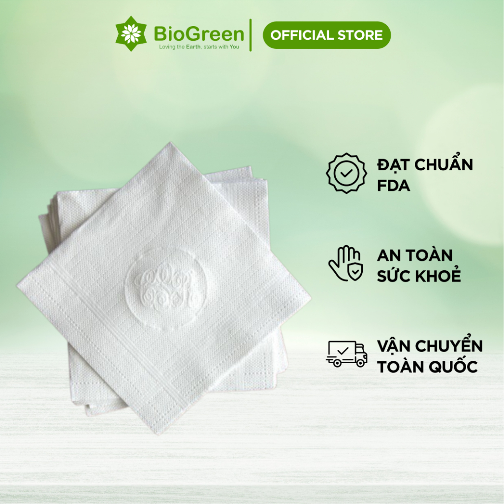 Khăn giấy ăn bàn tiệc cao cấp túi 158g giấy rút - giấy ăn giá rẻ - giấy ăn nhà hàng