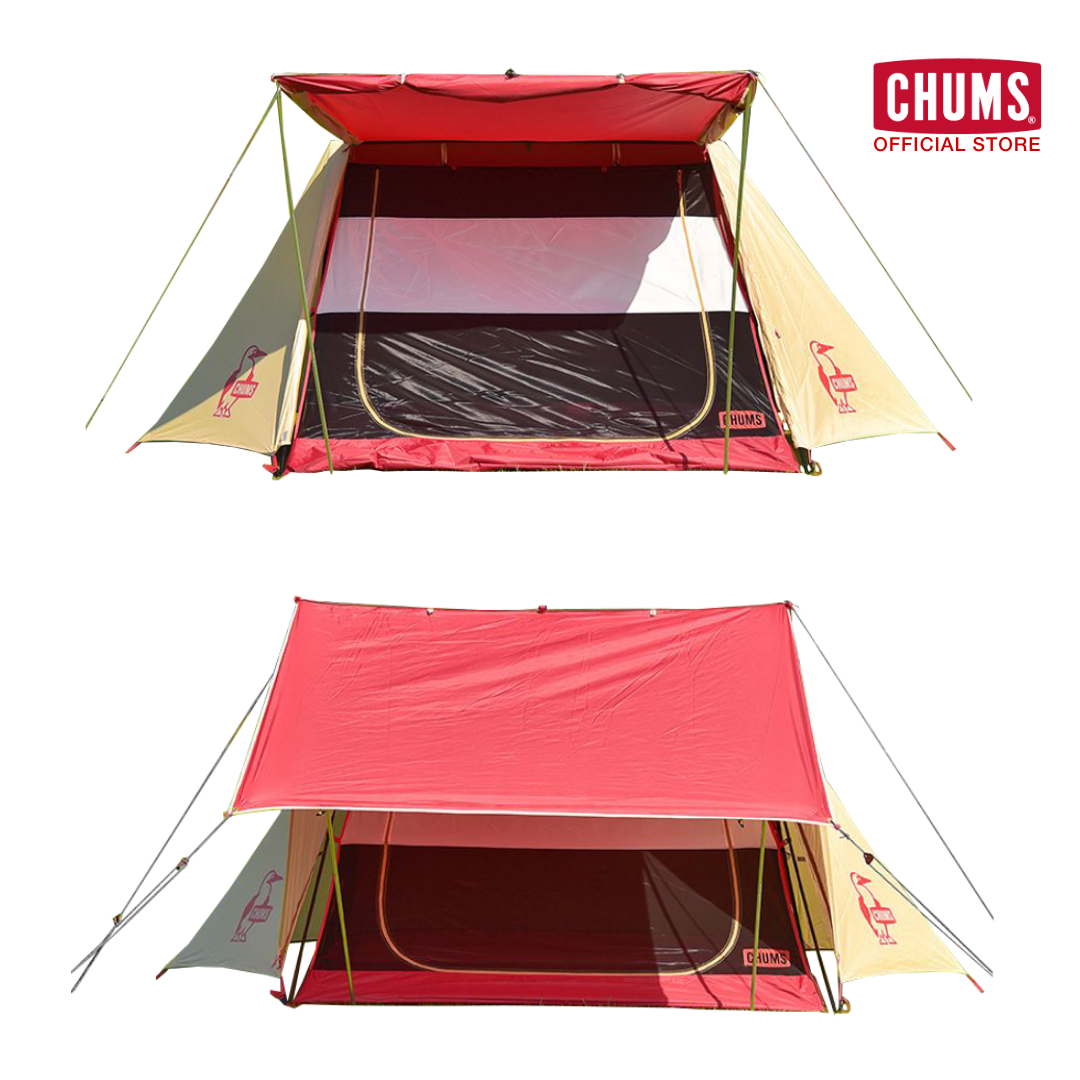 CHUMS A-Frame Tent 3 / เต็นท์ 2-3 คน เต็นท์สนามแคมป์ พร้อมส่ง ผ้าโพลีเอสเตอร์ อุปกรณ์แคมป์ปิ้ง ชัมส์ ราคา 15,500 บาท*ส่งฟรี