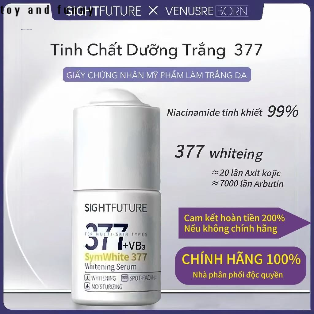 SIGHTFUTURE 377 Serum làm trắng dưỡng ẩm làm sáng làn da xỉn màu làm trắng da mùa hè miễn phí vận ch