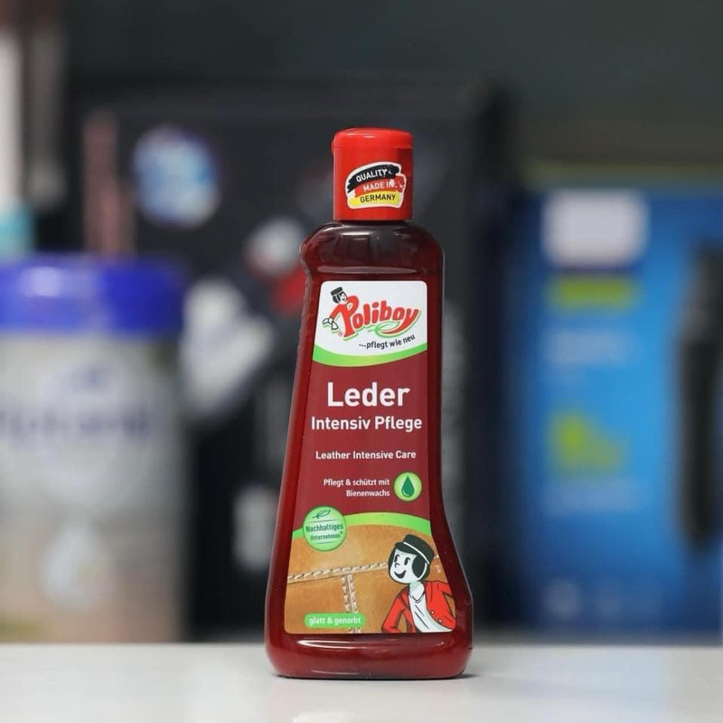 Dung dịch lau đồ da poliboy, chai 200ml