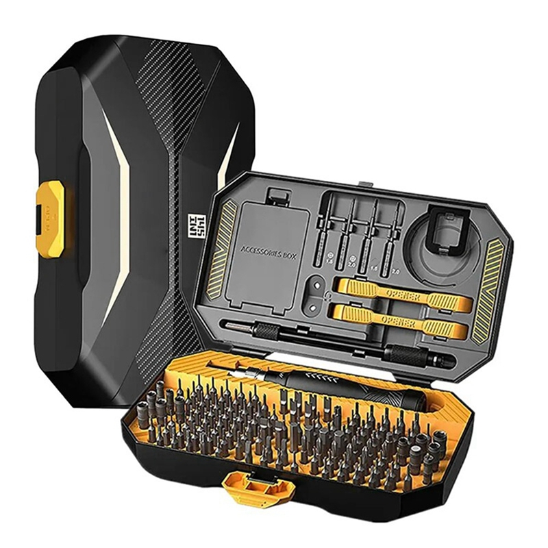 (QZPD) 145-Piece Screwdriver Set Multifunctional Portable Computer Notebook Phone Maintenance Tool Combination