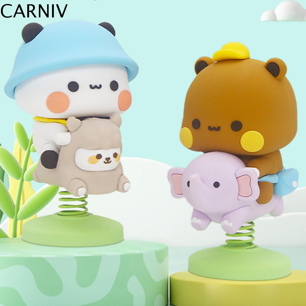 CARNIV Gấu Mô hình gấu trúc Bubu DUDU Sưu tập Gấu trúc Đồ chơi mô hình gấu trúc Bubu Đồ trang trí Ho