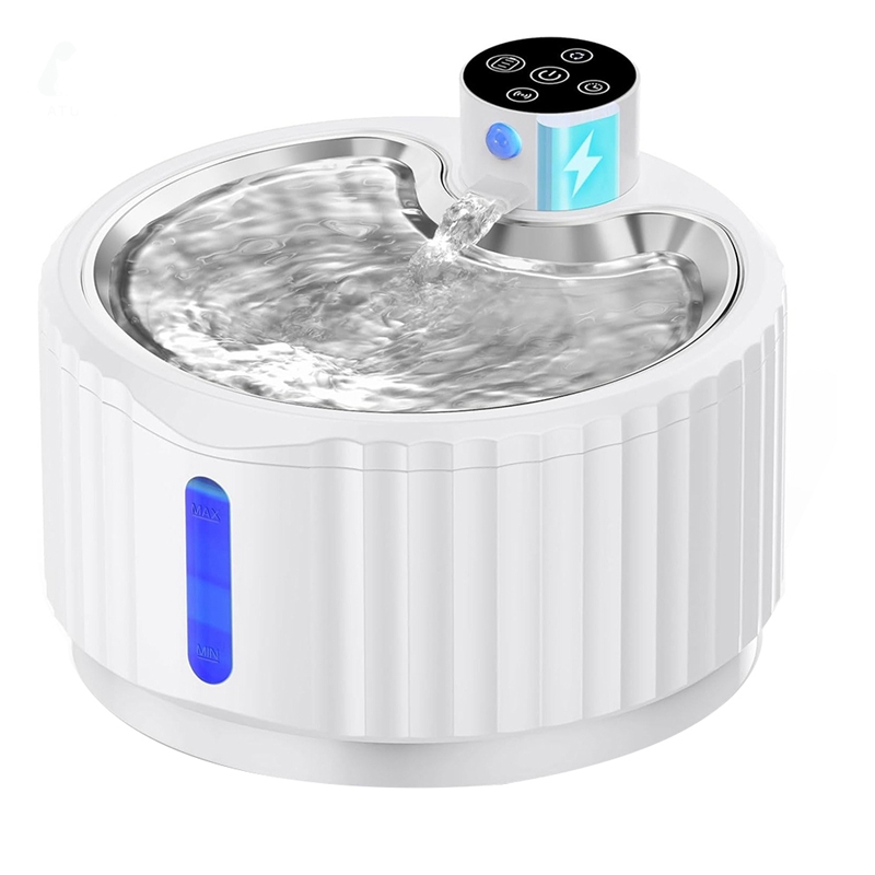 【Latest model】 Quiet Wireless Pet Water Fountain 95 Oz/2.8 L Battery Operated Pet Water Fountain for Automatic Dog Water Fountain,Quiet Pump ราคา 1,680 บาท*ส่งฟรี