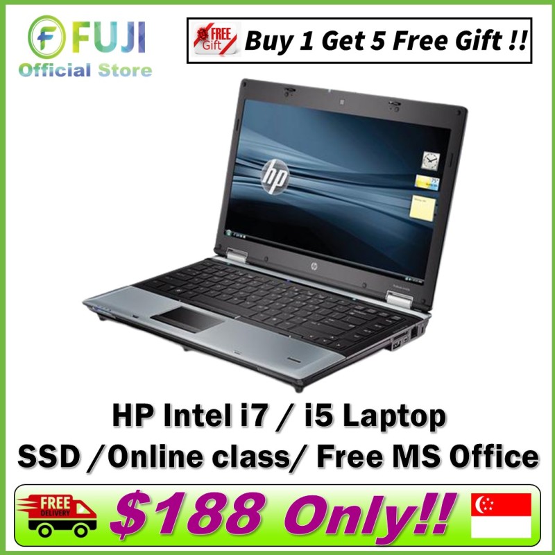 HP Intel i7 Laptop / NEC Intel i5 Laptop / 128GB SSD / 4GB RAM / Windows 10 / 13 inch / Local Seller / Fast Shipping / Refurbished Condition!!