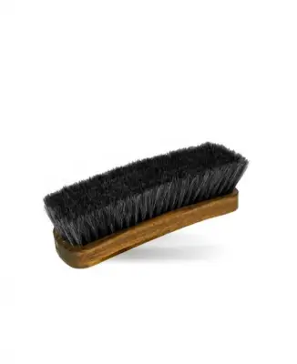 Wood Shoe Brush - %100 Horse Hair Brush