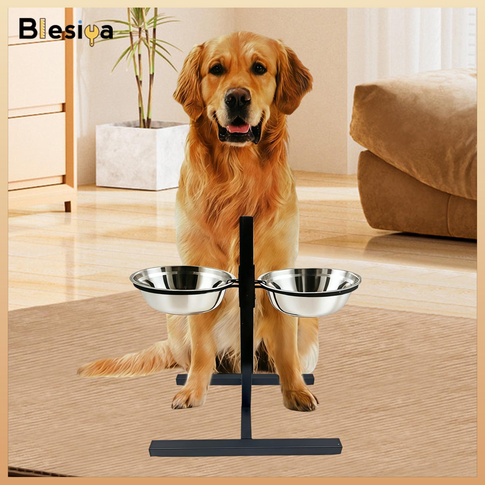 Food Water Bowls Holder Elevated Raised Dog Bowl Stand No Spill Adjustable Height Stand Feeding Station for Indoor Cats Accs ราคา 4,979 บาท*ส่งฟรี