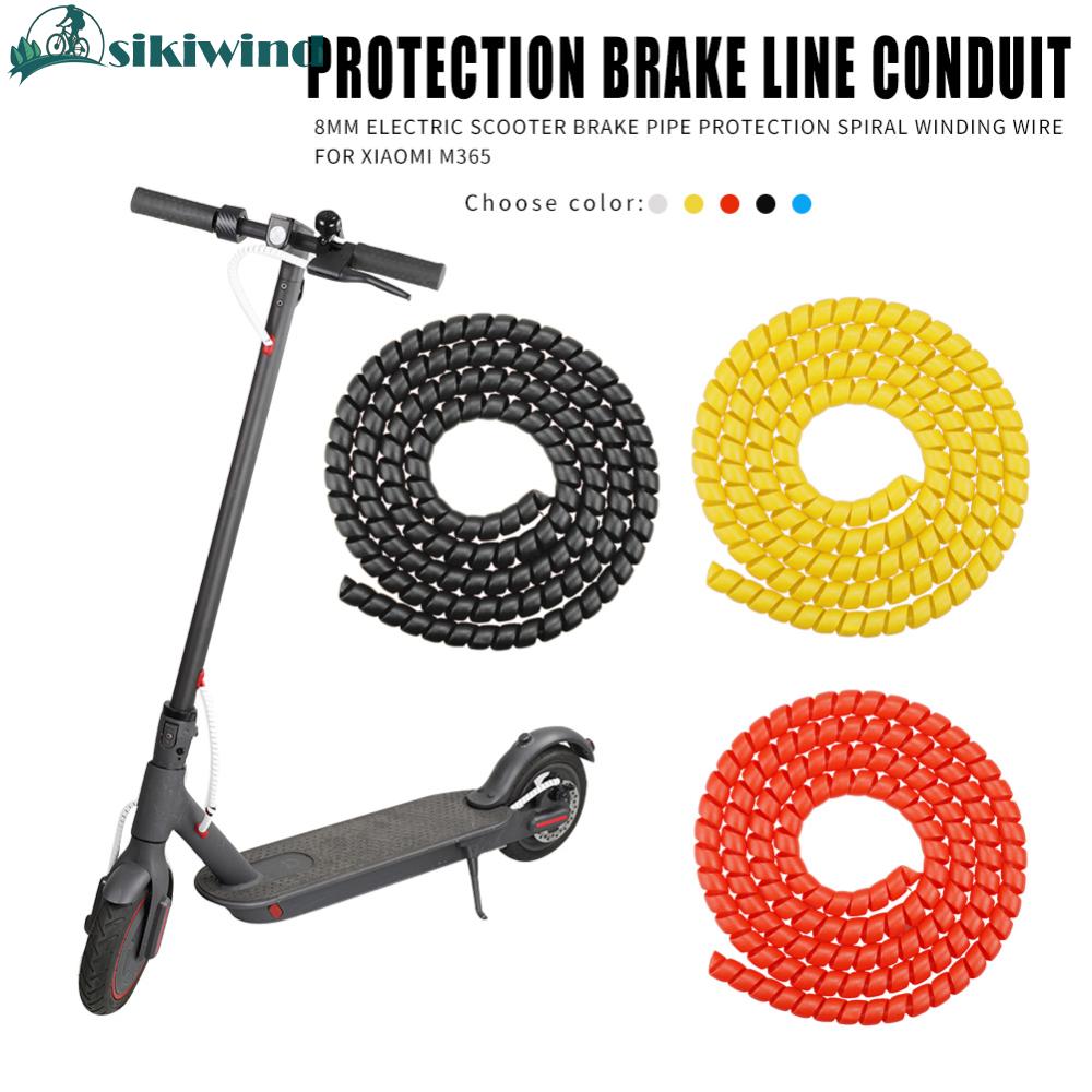 Xe máy điện ống phanh quấn xoắn ốc bảo vệ cuộn dây cho Xiaomi M365