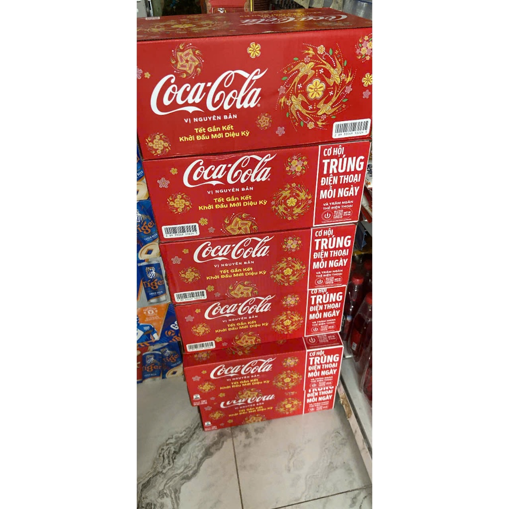 [HỎA TỐC] Thùng 24 Lon Nước ngọt cocɑ-COLA lon 320ml