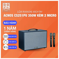Loa Karaoke Xách Tay ACNOS CS251pu 350W và ACNOS CS250Pro 400W Tặng Kèm 2 Mic Hàng Chính Hãng - Bảo Hành 12 Tháng