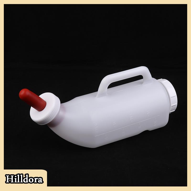 [Hilldora] Bê sữa Feeder chai với núm vú sữa chai vắt sữa ăn thay thế người uống rượu chăn nuôi feediing công cụ - 3