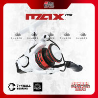 ABU GARCIA Reel Pancing Spinning MAX PRO 2000H - 4000H 9+1Ball Bearing Power Handle Carbon Frame dan Rotor Reel Pancing Kolam Galatama dan Laut
