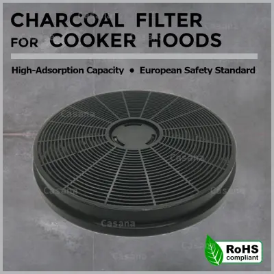 Carbon / Charcoal Filter for Kitchen Cooker Hood Compatible with EF, Mayer, Rinnai, Tecno
