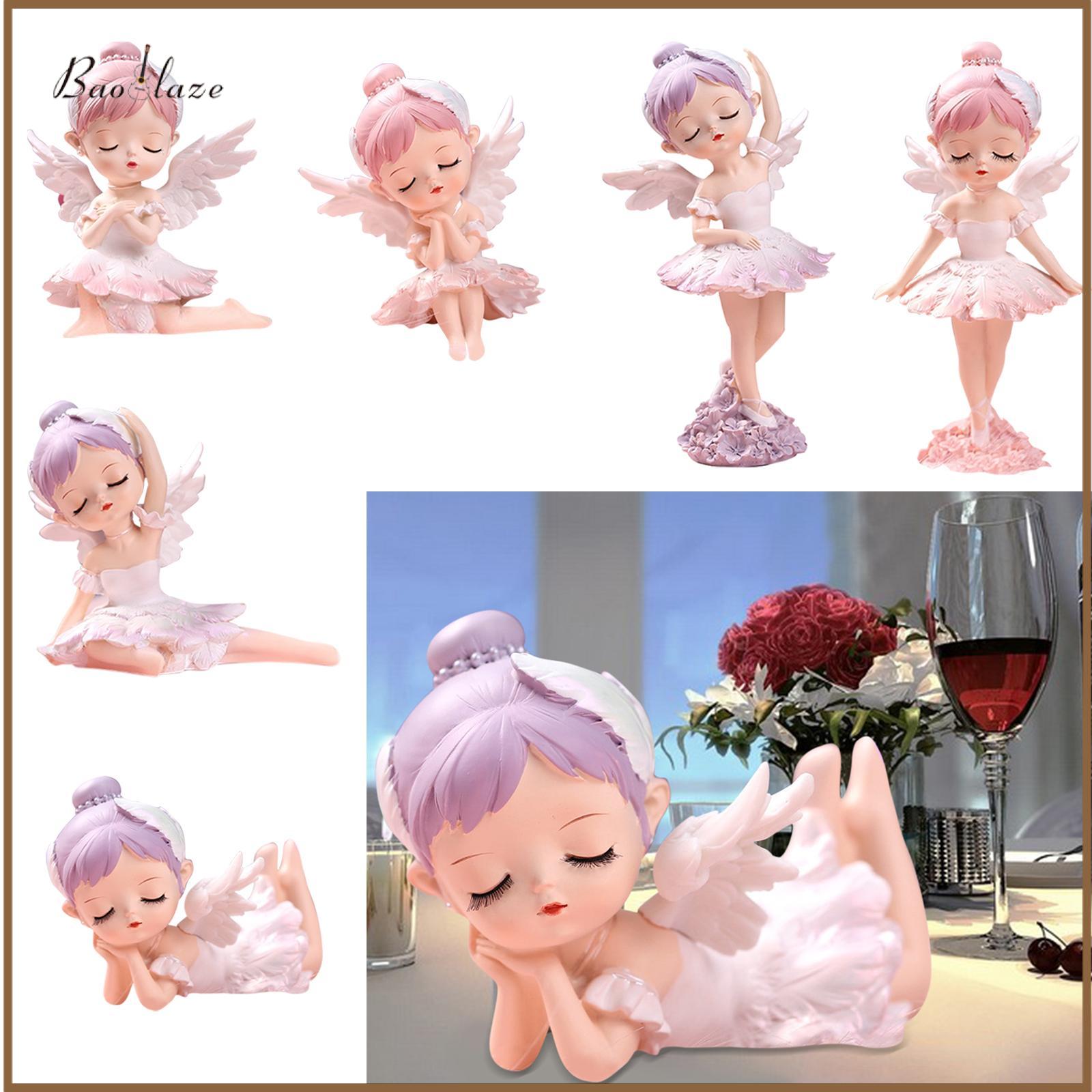 Ballet Girl Miniature Statue Toys (Pink) for Birthday Party Garden Decor Christmas Office Decoration Dollhouse Decoration ราคา 4,528 บาท*ส่งฟรี
