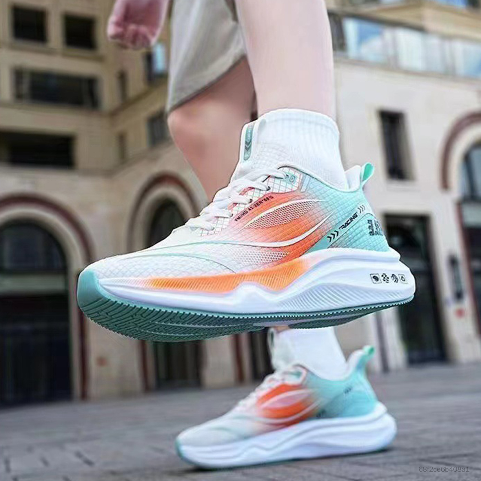 Unisex Sports Casual Sneakers Anti-Slip & thoải mái Giày chạy bộ duy nhất cho tập thể dục DTYU-VN - 2