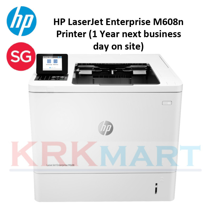 HP LaserJet Enterprise M608n Printer (1 Year next business day on site) Singapore