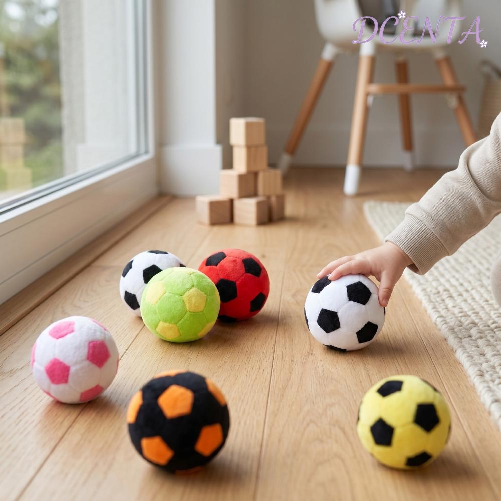 DCENTA 6PCS Hand Made ถัก Footbags นุ่มสีสัน Handmade Footbags ของเล่นสำหรับผู้ใหญ่เด็กเริ่มต้นเกมกลางแจ้ง ราคา 912 บาท*ส่งฟรี