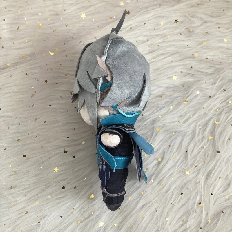 [PGPEWE] 20cm Genshin Auswirkungen Al Haitham Plüsch Puppe Kissen Cosplay Cartoon Requisiten Zubehör Erwachsene Kinder Weihnachten Geschenke