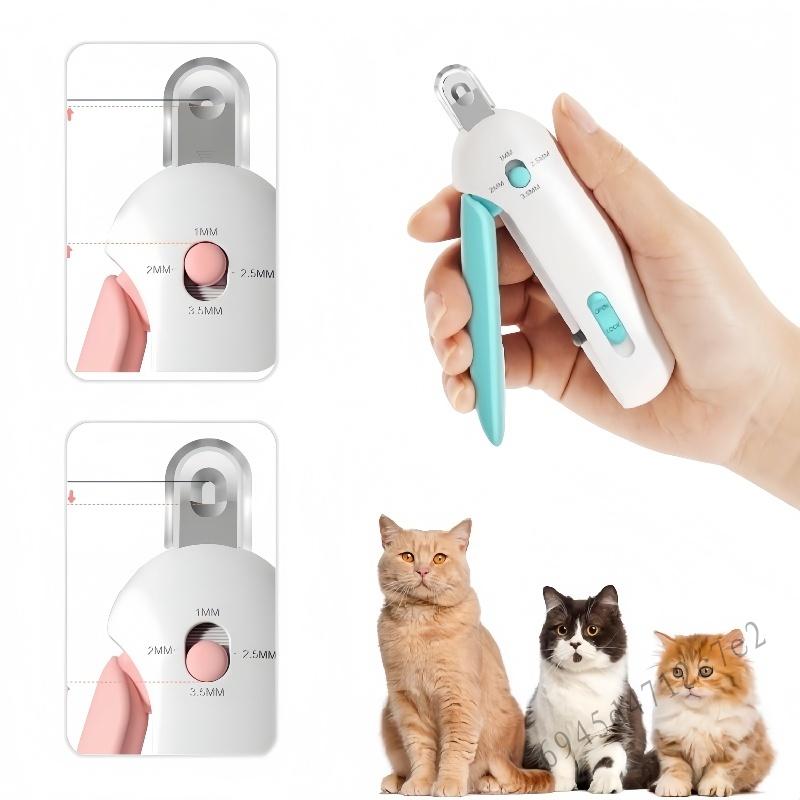 Dụng cụ cắt móng tay cho thú cưng 2 trong 1 - Dụng cụ cắt tỉa lông chó mèo có thể điều chỉnh