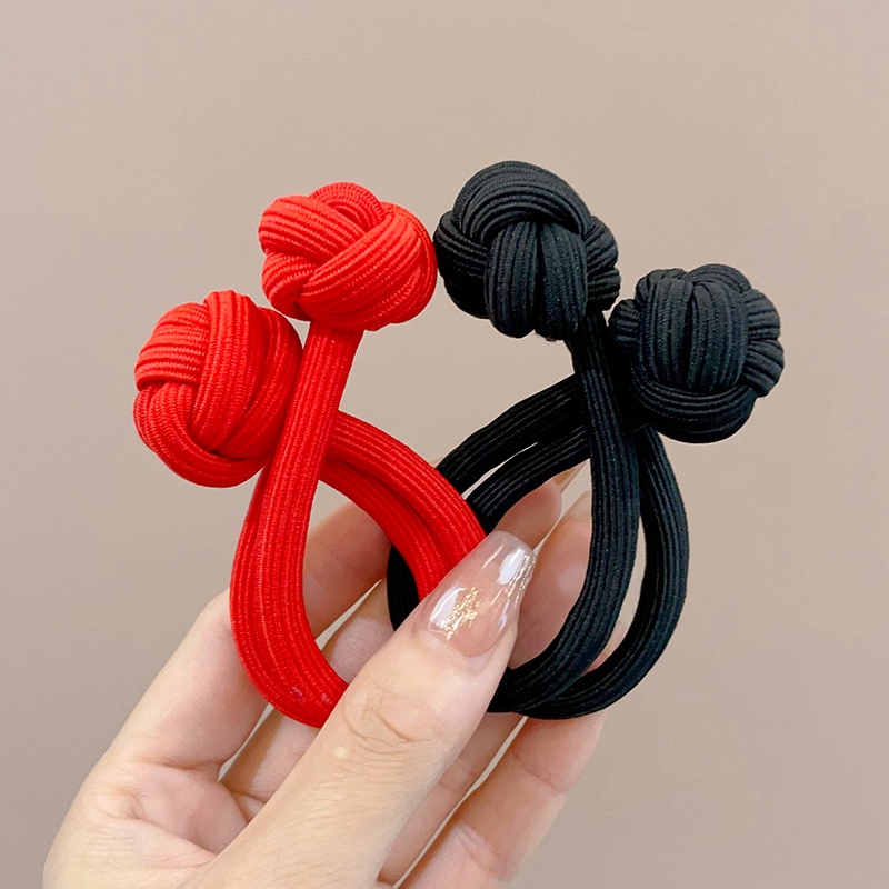 Ban nhạc đầy màu sắc và cao su dày với độ co giãn cao và độ bền mới mở-Kết thúc Dây Buộc Tóc Phụ kiện tóc