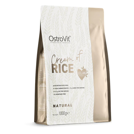 SHOP GIAO MÙI NGẪU NHIÊN - OstroVit Cream Of Rice 1kg – Tinh Bột Gạo Nhanh, Dễ Tiêu, Giàu Năng Lượng Cho Tập Luyện và Cuộc Sống - - Hỗ trợ tăng cân, tăng cơ cho gymer và vận động viên. - Thân thiện với người ăn chay và những ai theo lối sống healthy.